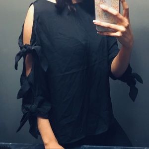 NWT Express black blouse